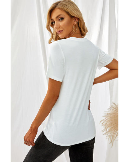 Azura Exchange Kind Heart Print T-shirt - L