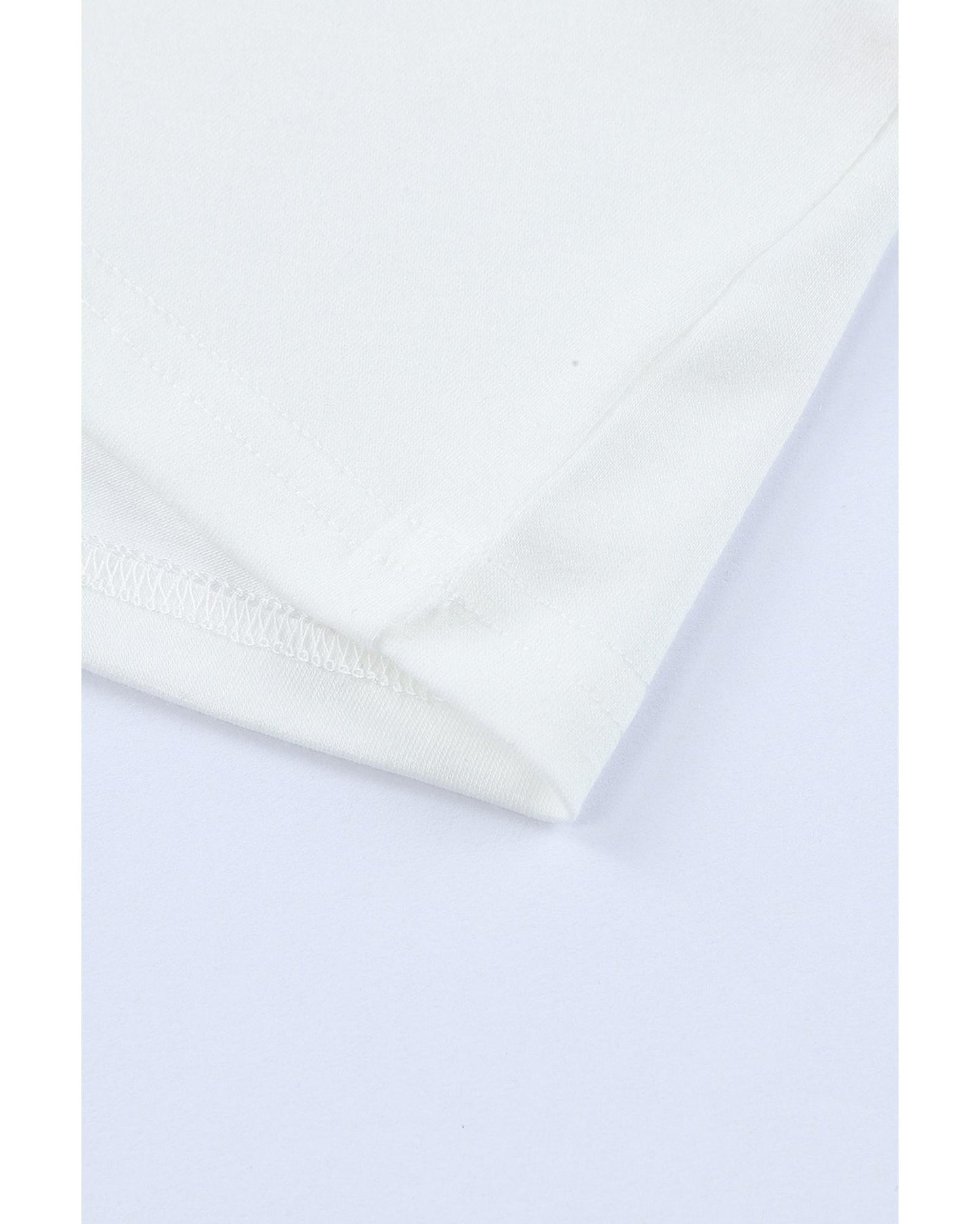 Azura Exchange Stars and Stripes V Neck Tee - M