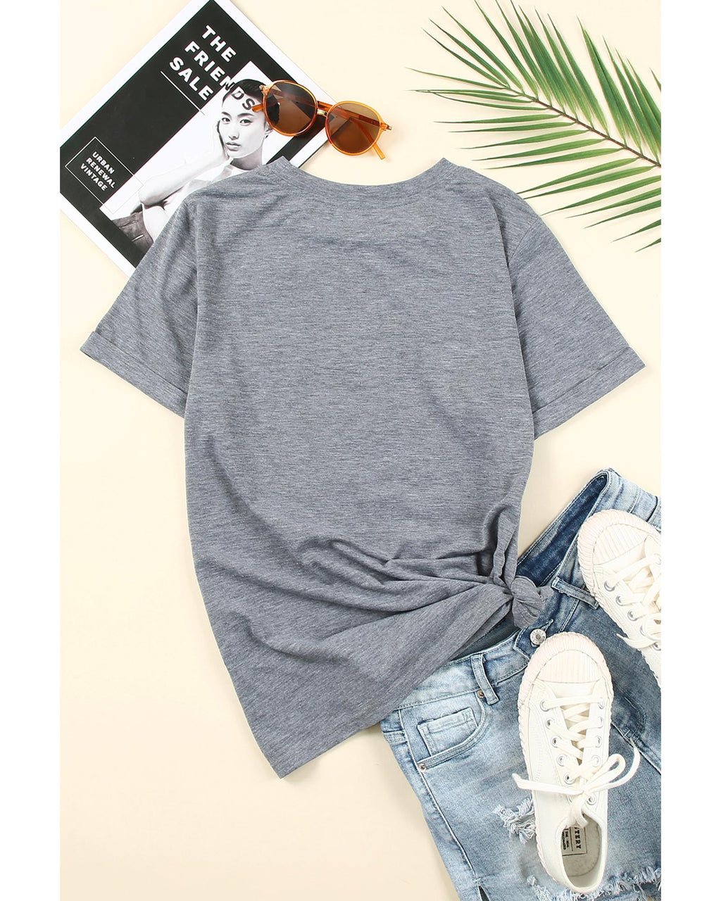 Azura Exchange CASH Letter Print Tee - M