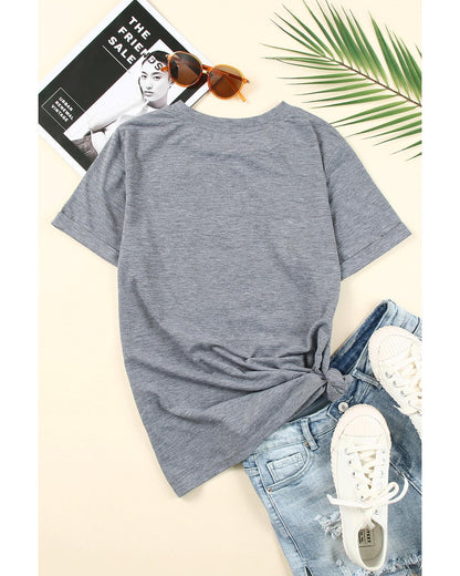 Azura Exchange CASH Letter Print Tee - M