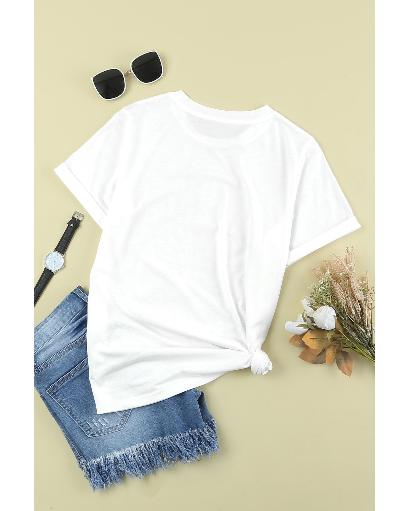 Azura Exchange NASHVILLE Graphic Printed T-Shirt - S Secondary image