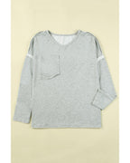 Azura Exchange Oversized Drop Sleeve Top - M
