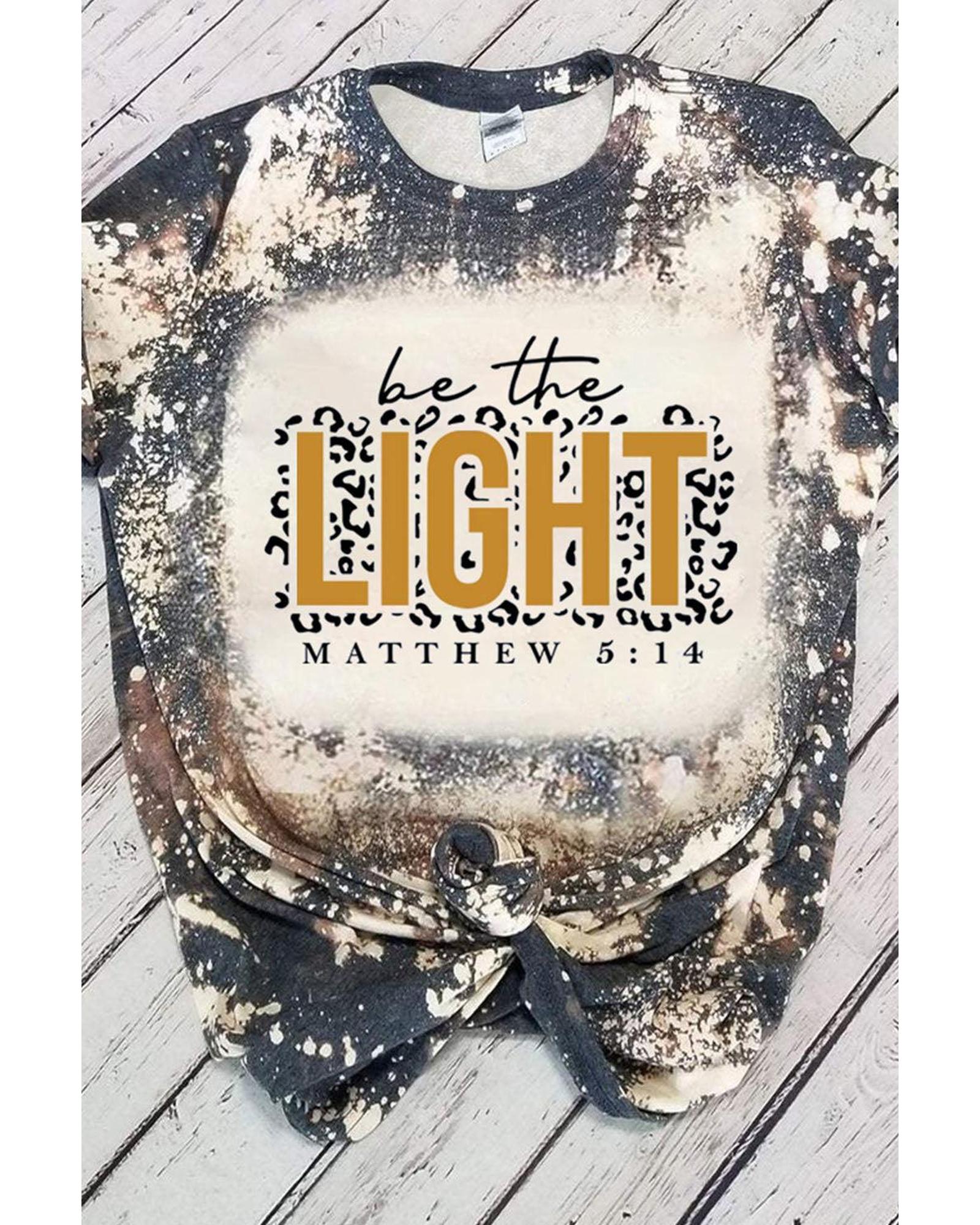Azura Exchange Leopard Print Color Block Short Sleeve Top - XL Secondary image