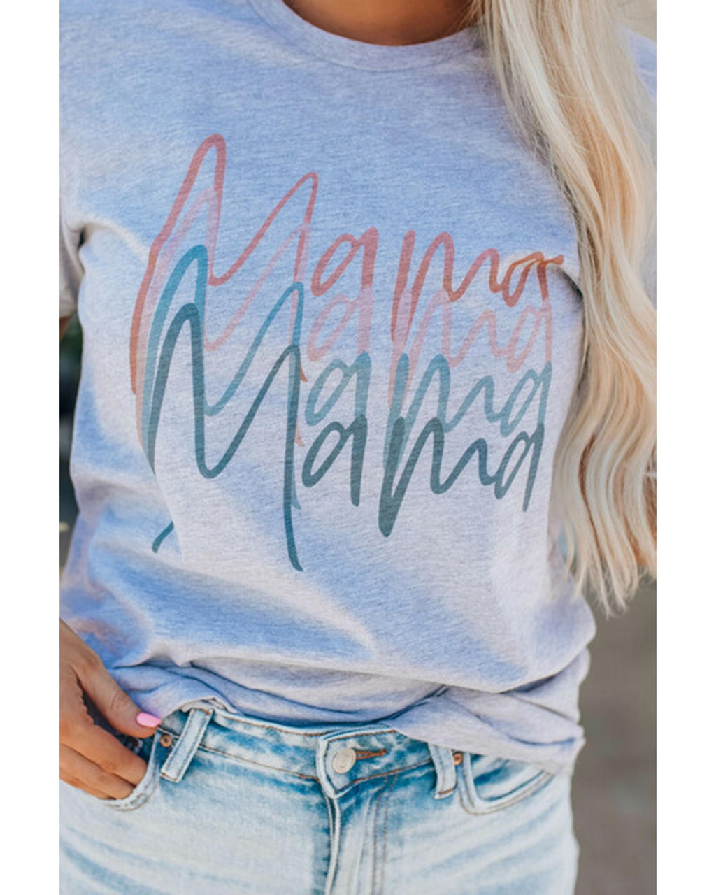 Azura Exchange Mama Quadruple Shadows Graphic Tee - XL