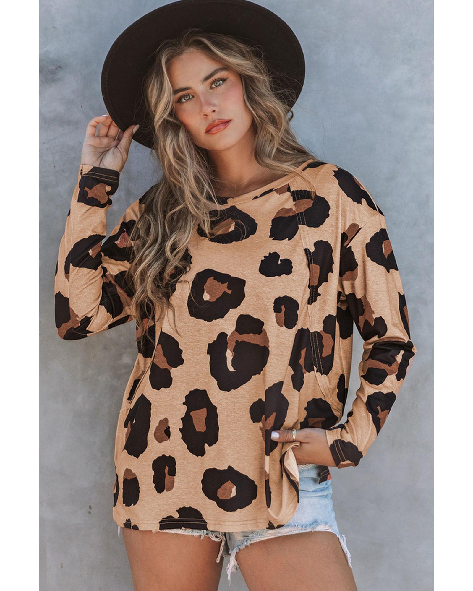 Azura Exchange Long Sleeve Loose Top - M Main image