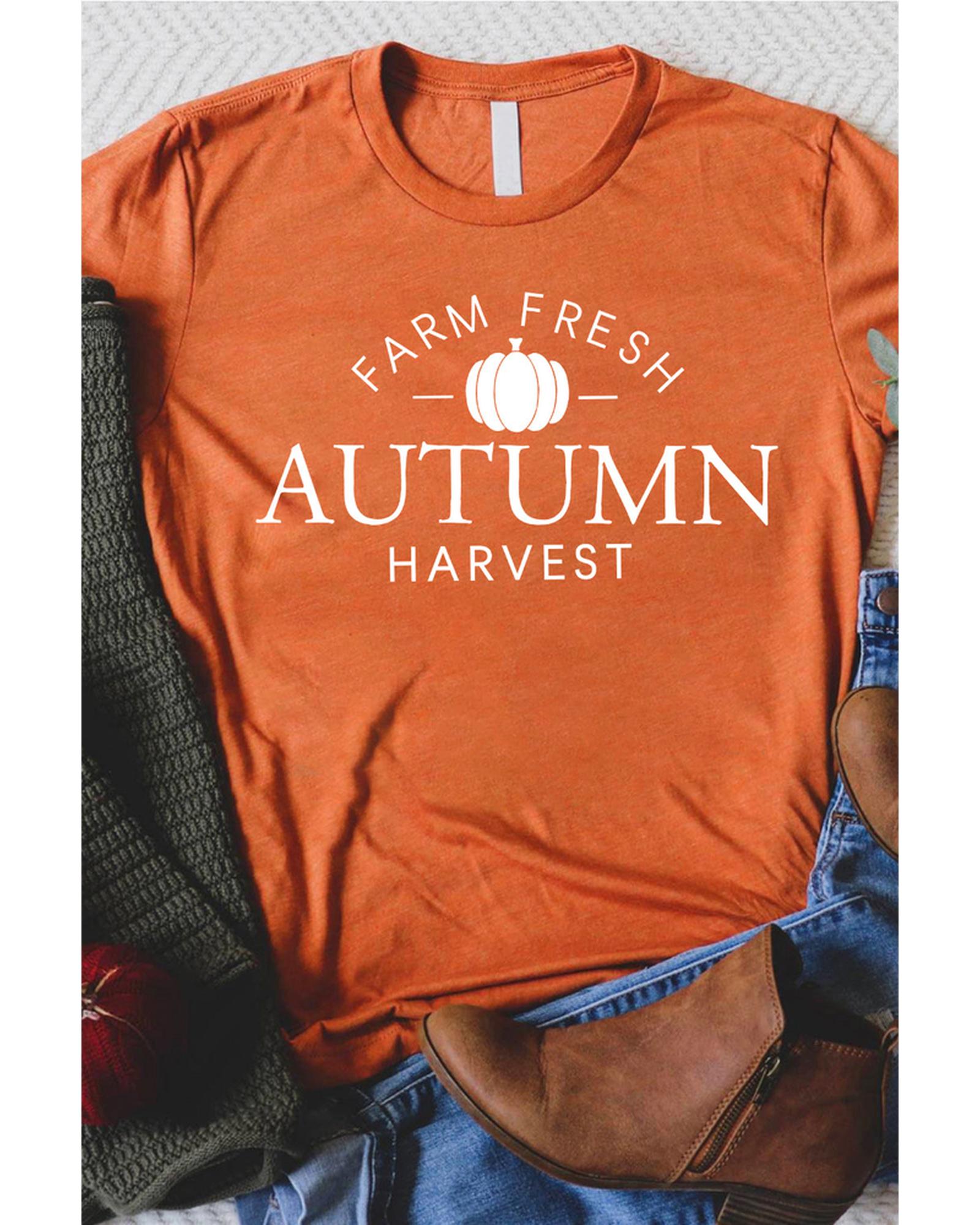 Azura Exchange Autumn Harvest Short Sleeve T-Shirt - S Main image