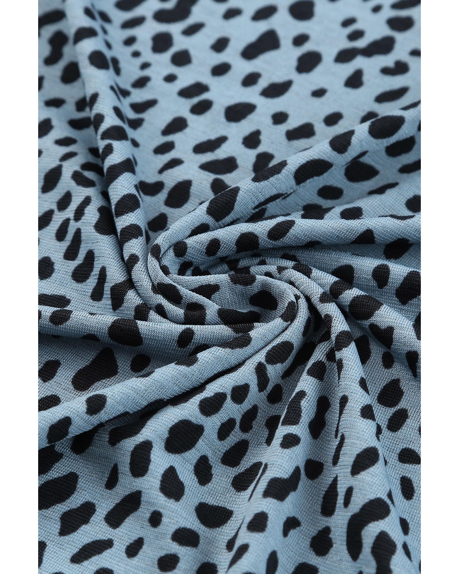 Azura Exchange Cheetah Print Short Sleeve T Shirt - XL