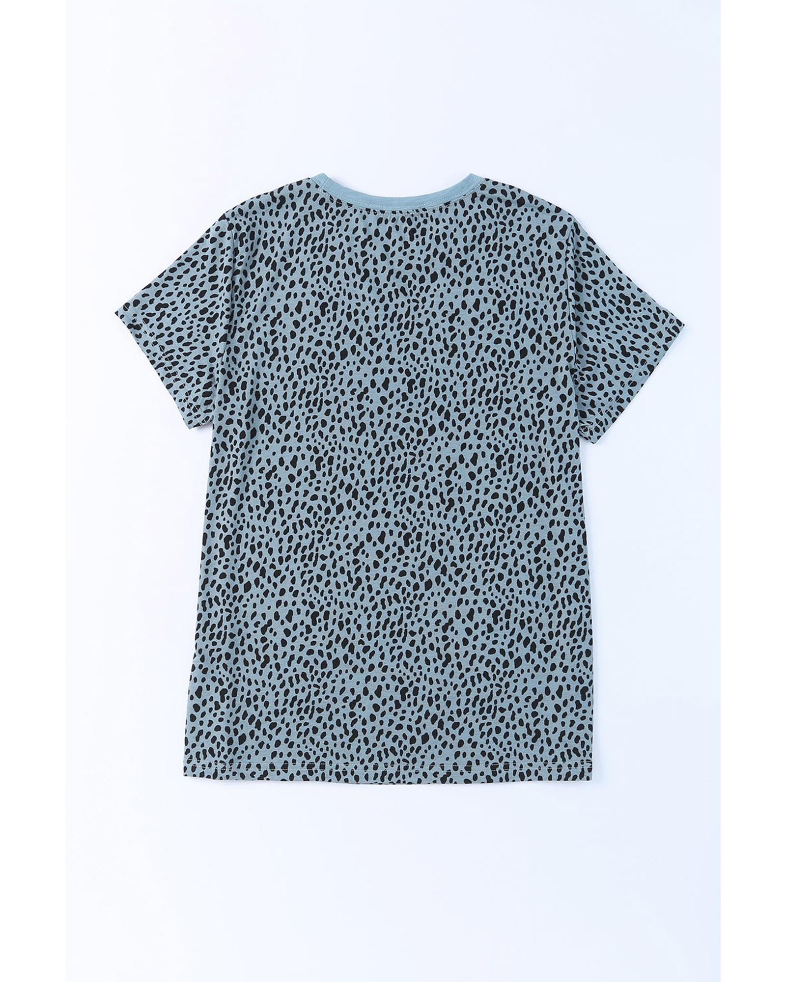 Azura Exchange Cheetah Print Short Sleeve T Shirt - XL