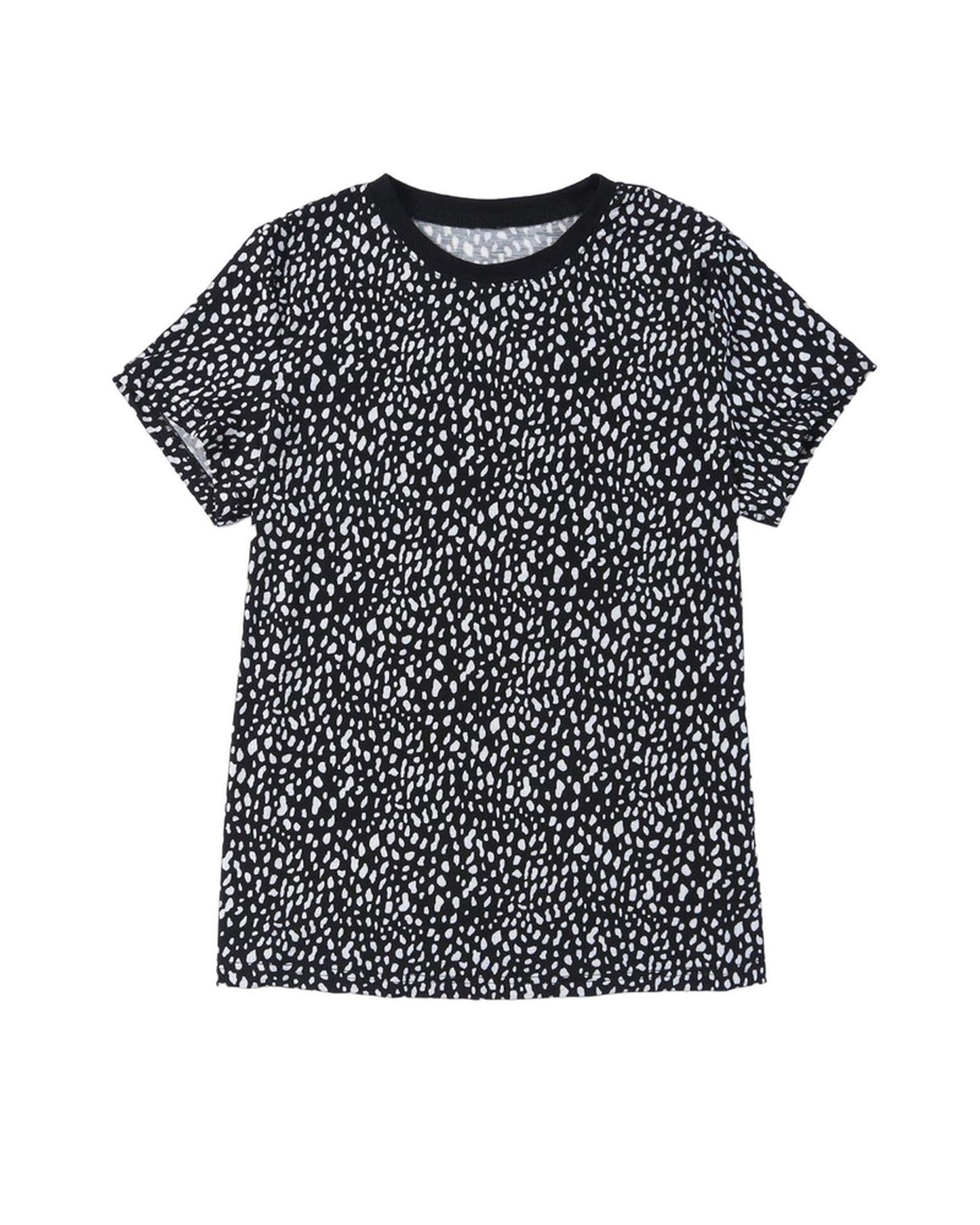 Azura Exchange Cheetah Print Short Sleeve T Shirt - L
