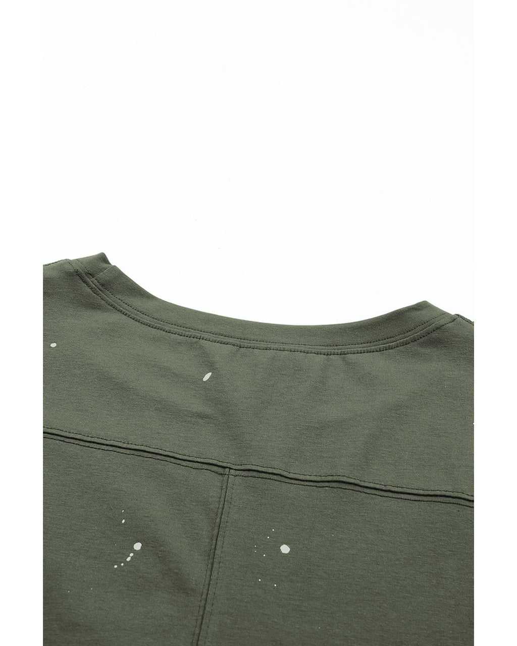 Azura Exchange Bleached Distressed Asymmetric Hem Top - XL
