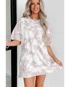 Azura Exchange Tie-dye Short Sleeve Top - XL