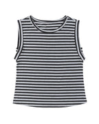 Azura Exchange Butterfly Sleeve Striped T-Shirt - XL