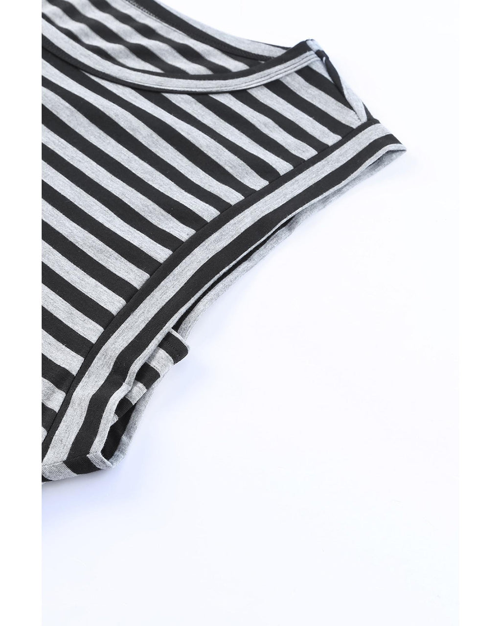 Azura Exchange Butterfly Sleeve Striped T-Shirt - XL