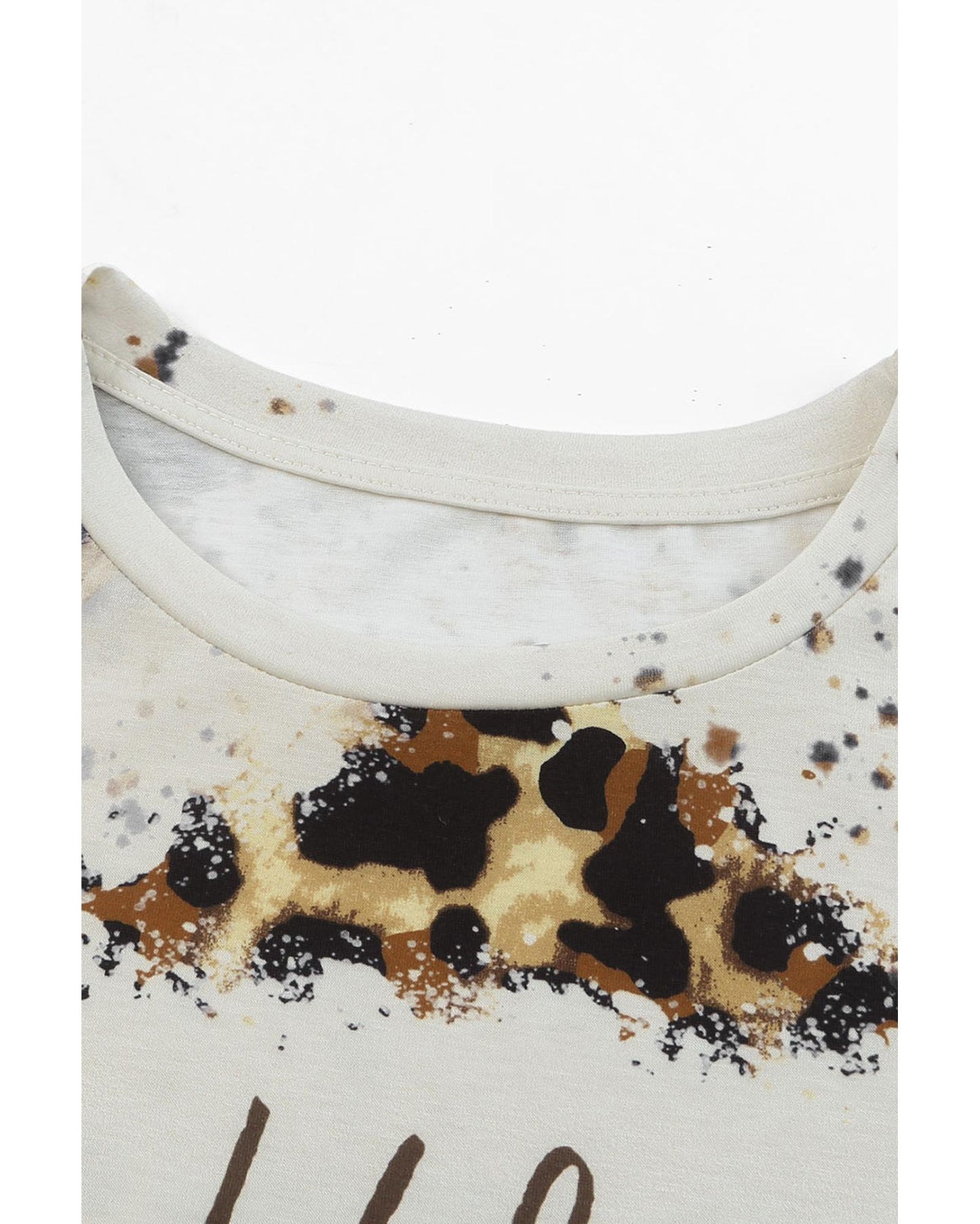 Azura Exchange Graphic Leopard Print T-Shirt - M