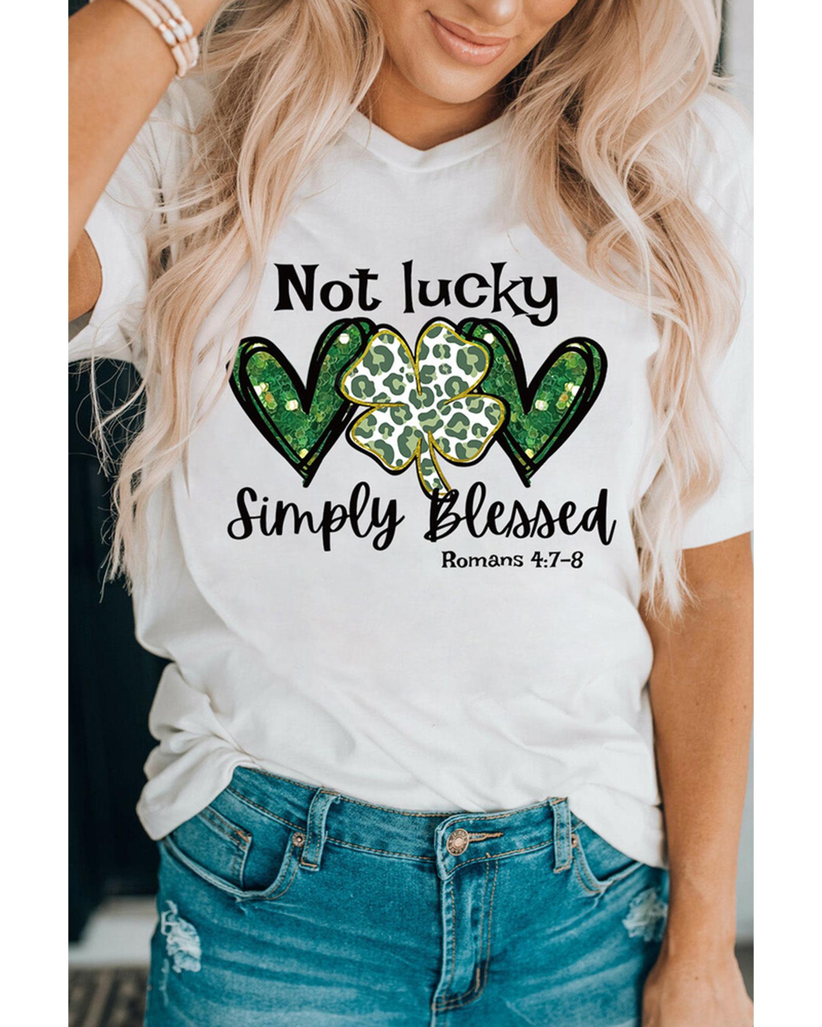 Azura Exchange Leopard Slogan Graphic Tee - M Secondary image