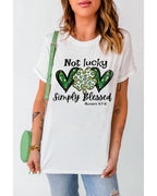 Azura Exchange Leopard Slogan Graphic Tee - M