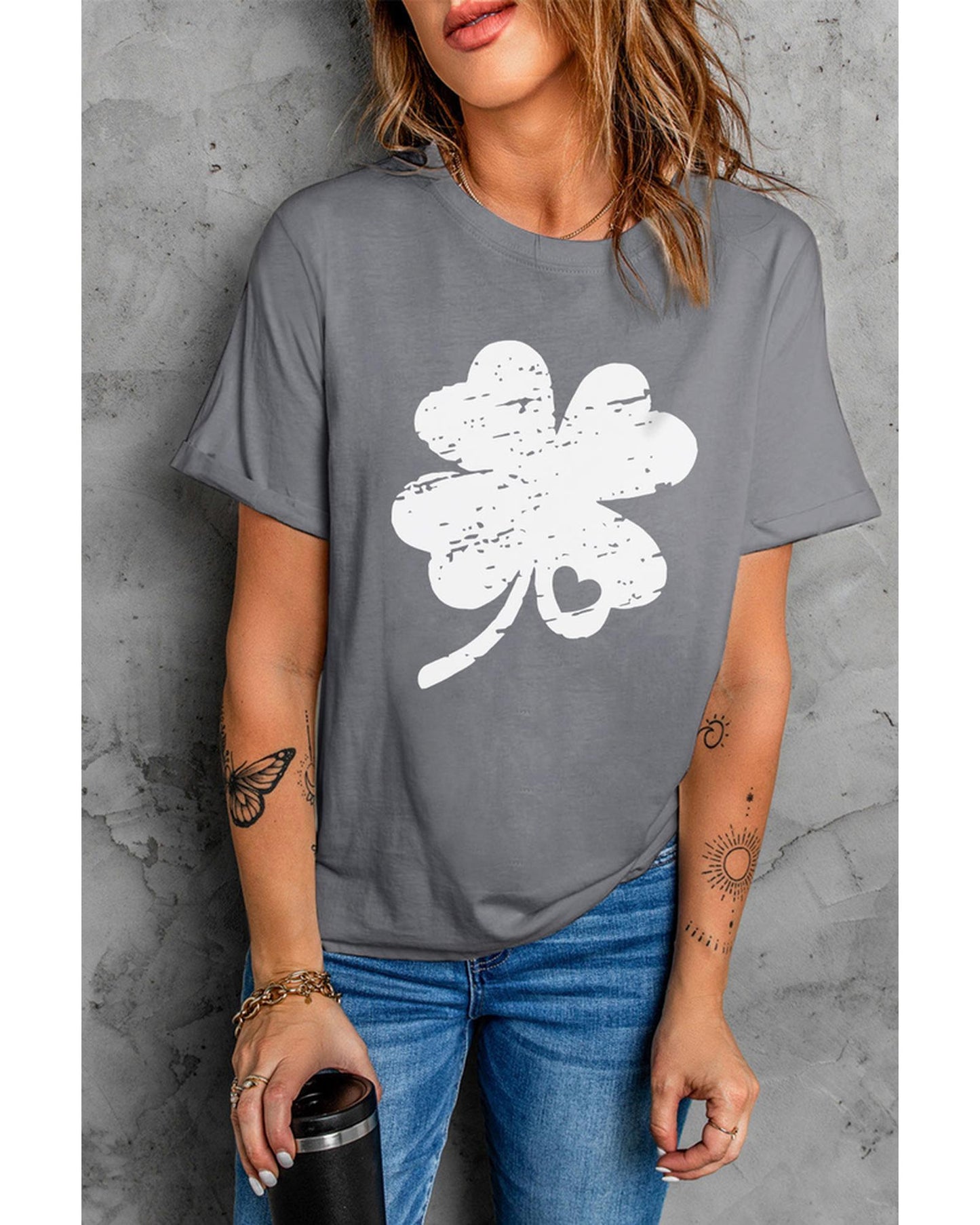 Azura Exchange St Patrick Graphic Print Tee - XL