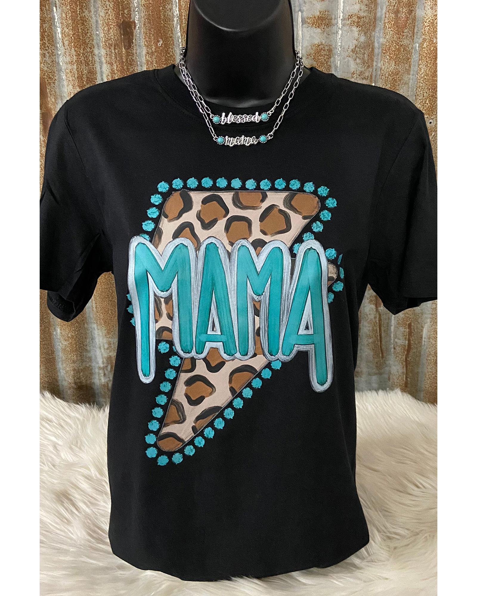 Azura Exchange MAMA Leopard Lightening Graphic Tee - 2XL Main image