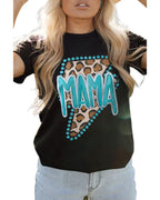 Azura Exchange MAMA Leopard Lightening Graphic Tee - 2XL