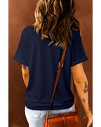 Azura Exchange American Woman Eagle Wing Flag Graphic Tee - M