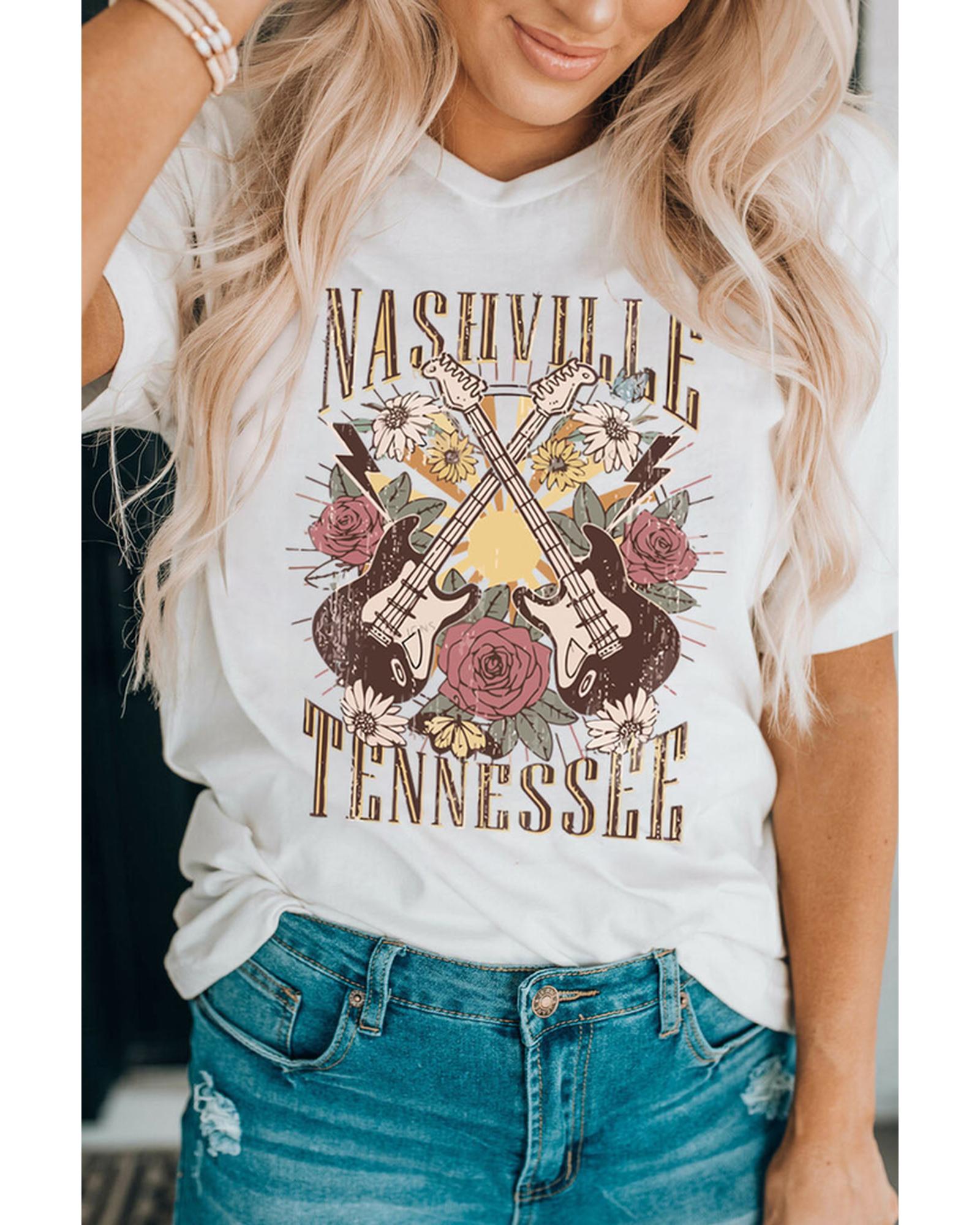 Azura Exchange Rose Graphic Print T-Shirt - XL Main image