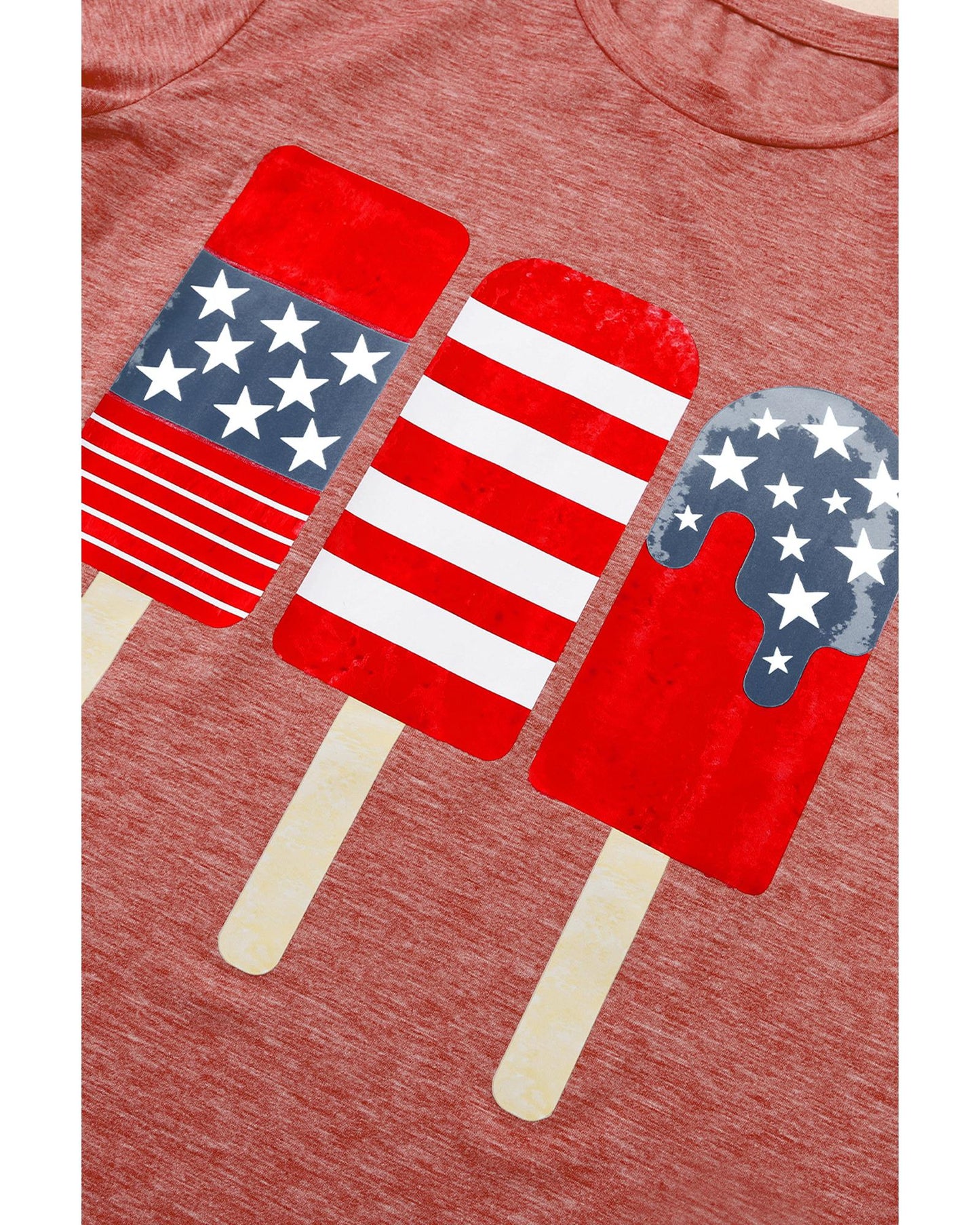 Azura Exchange Patriotic Popsicles Tee - L