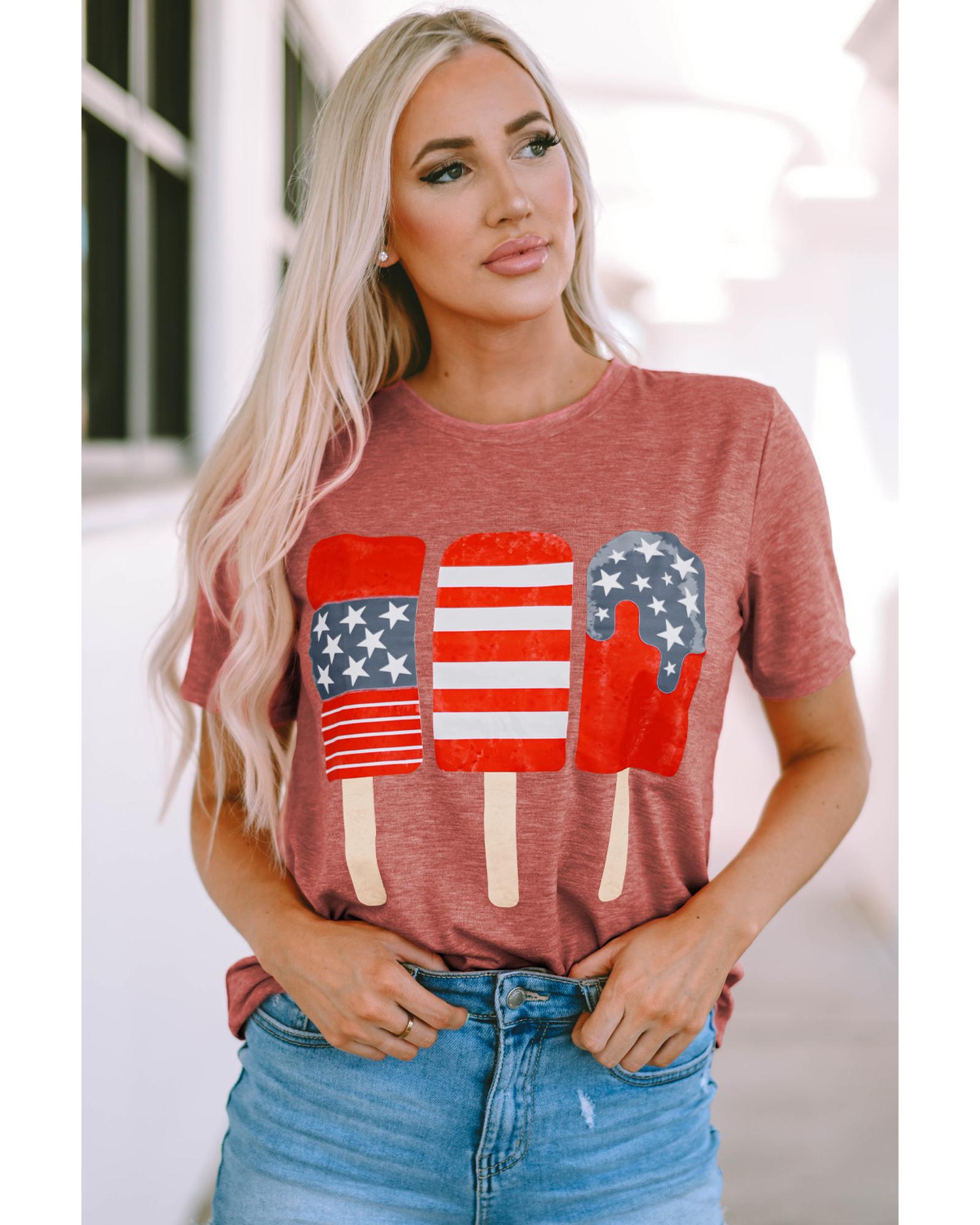 Azura Exchange Patriotic Popsicles Tee - S Main image
