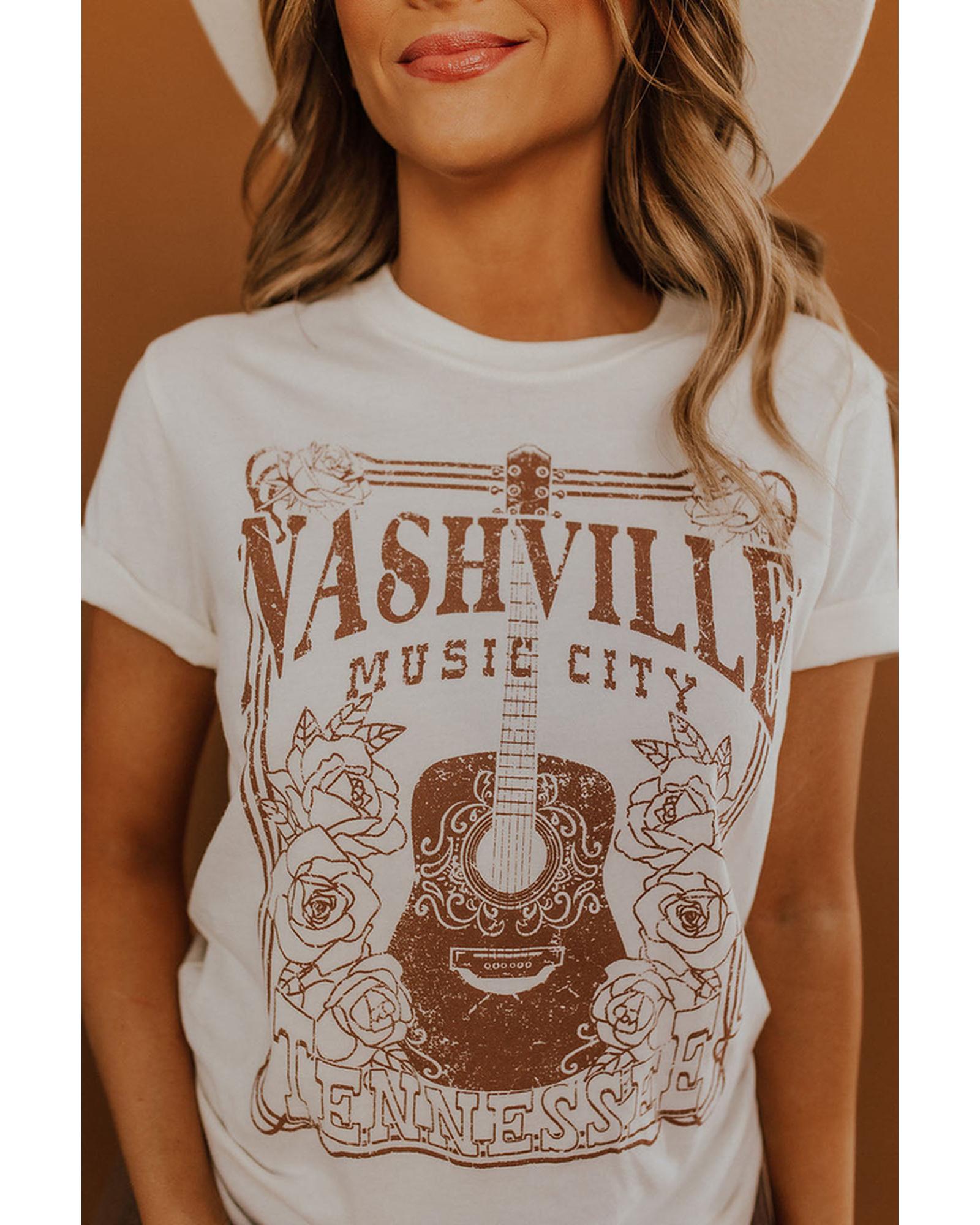 Azura Exchange Nashville Music City Graphic Tee - XL Main image