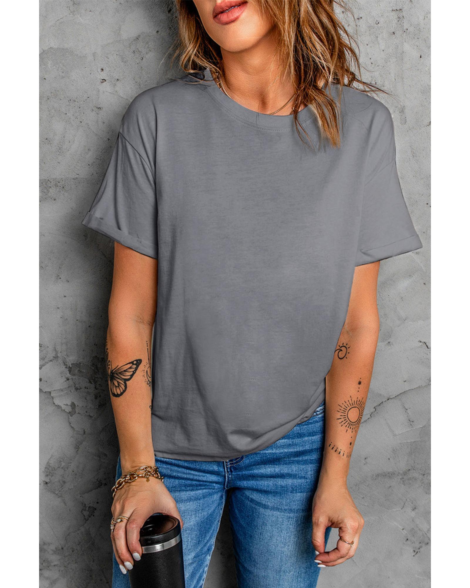 Azura Exchange Classic Crew Neck Tee - S Main image