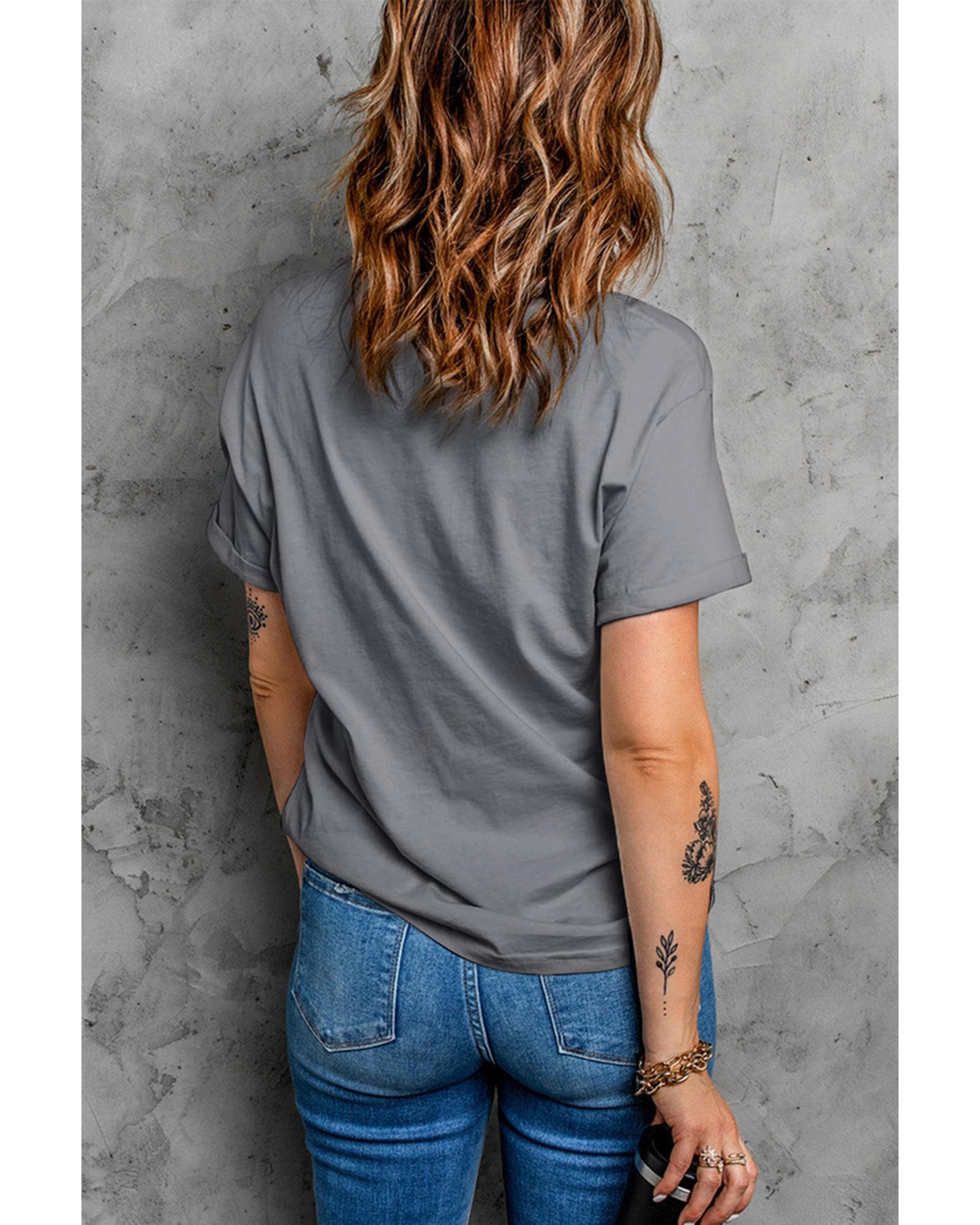 Azura Exchange Classic Crew Neck Tee - S Secondary image