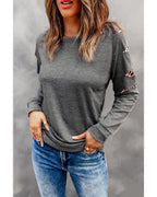 Azura Exchange Gray Sweatshirt - L