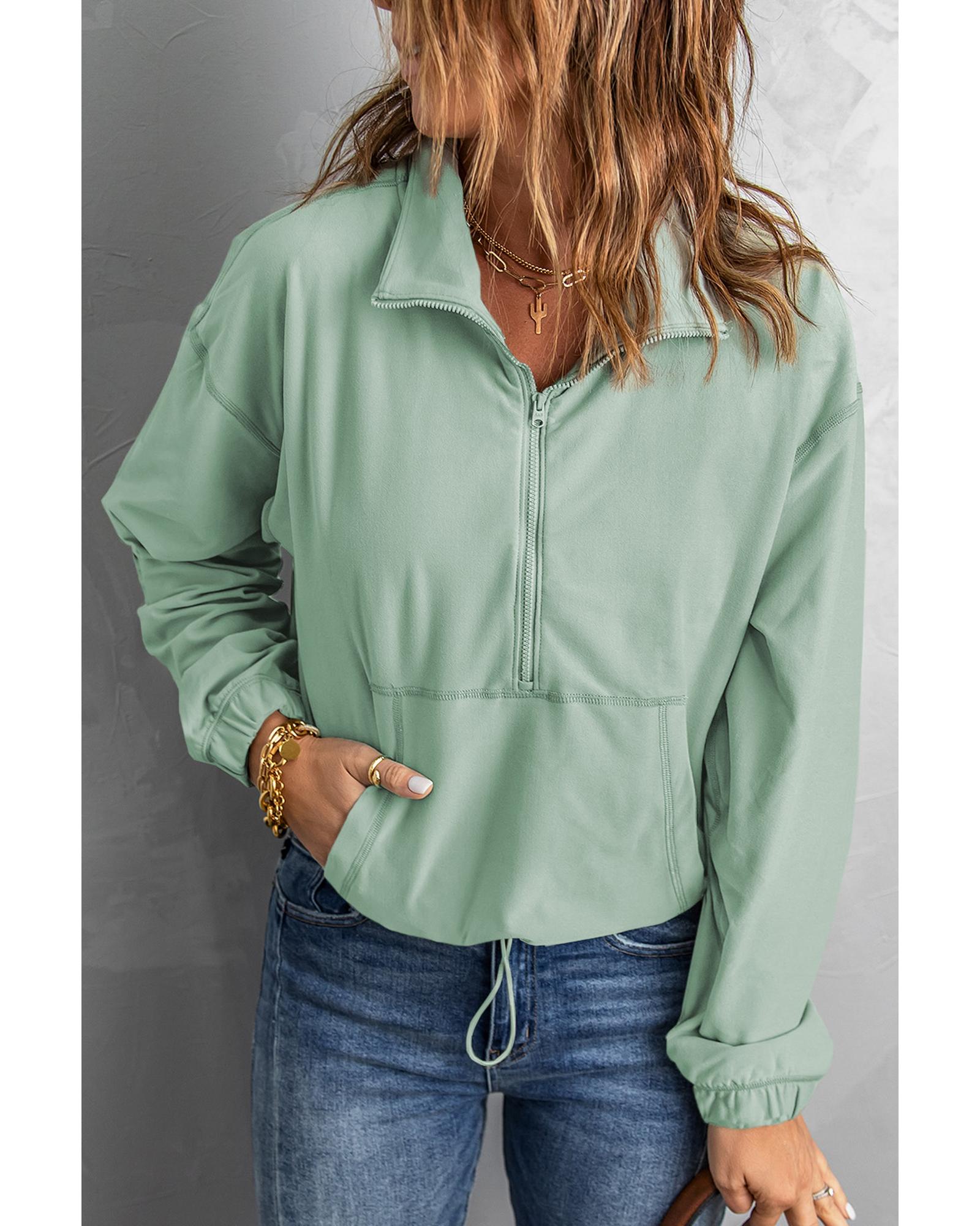 Azura Exchange Front Zip Pocket Sweatshirt - M Main image