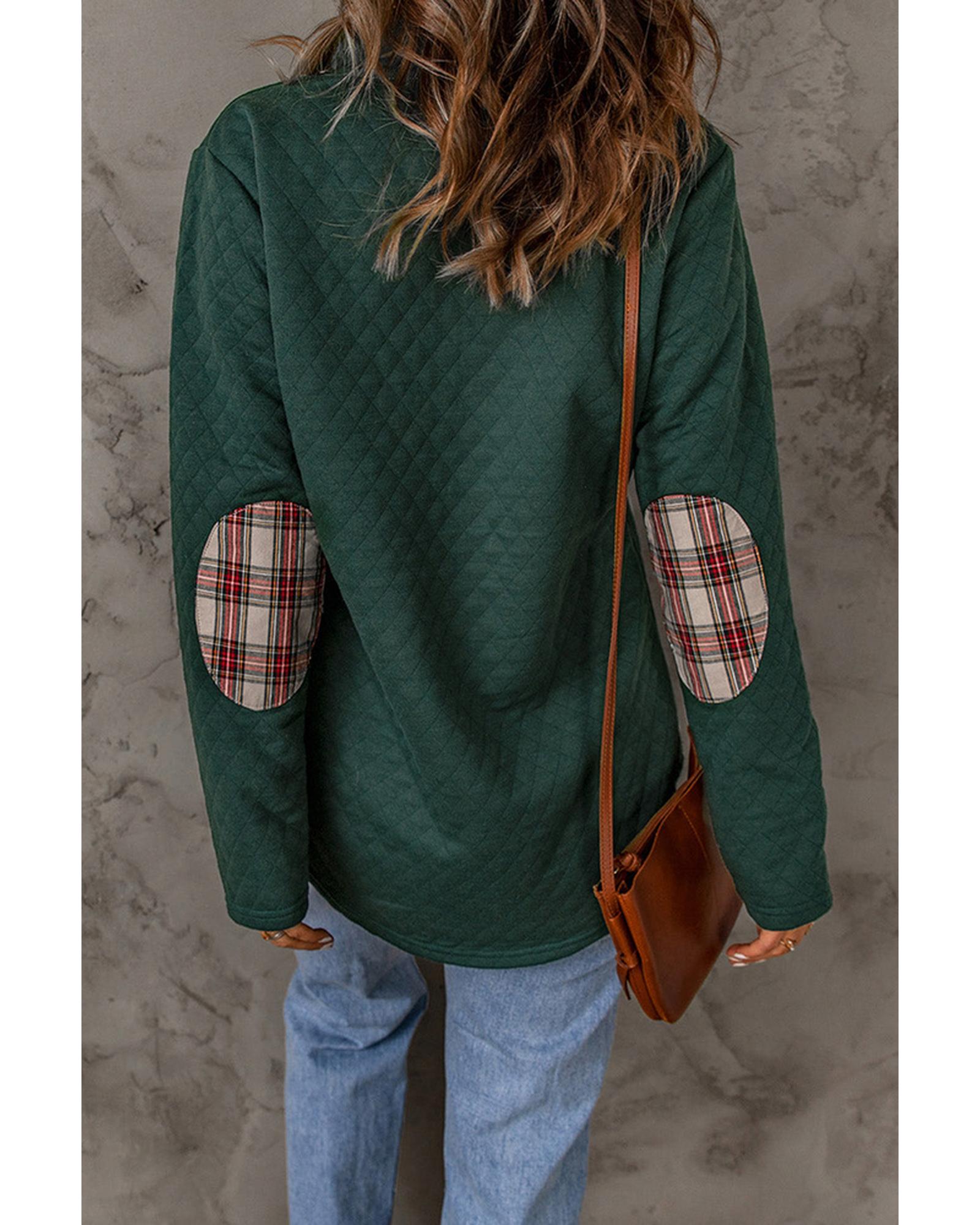 Azura Exchange Geometric Texture Sweatshirt - S Secondary image