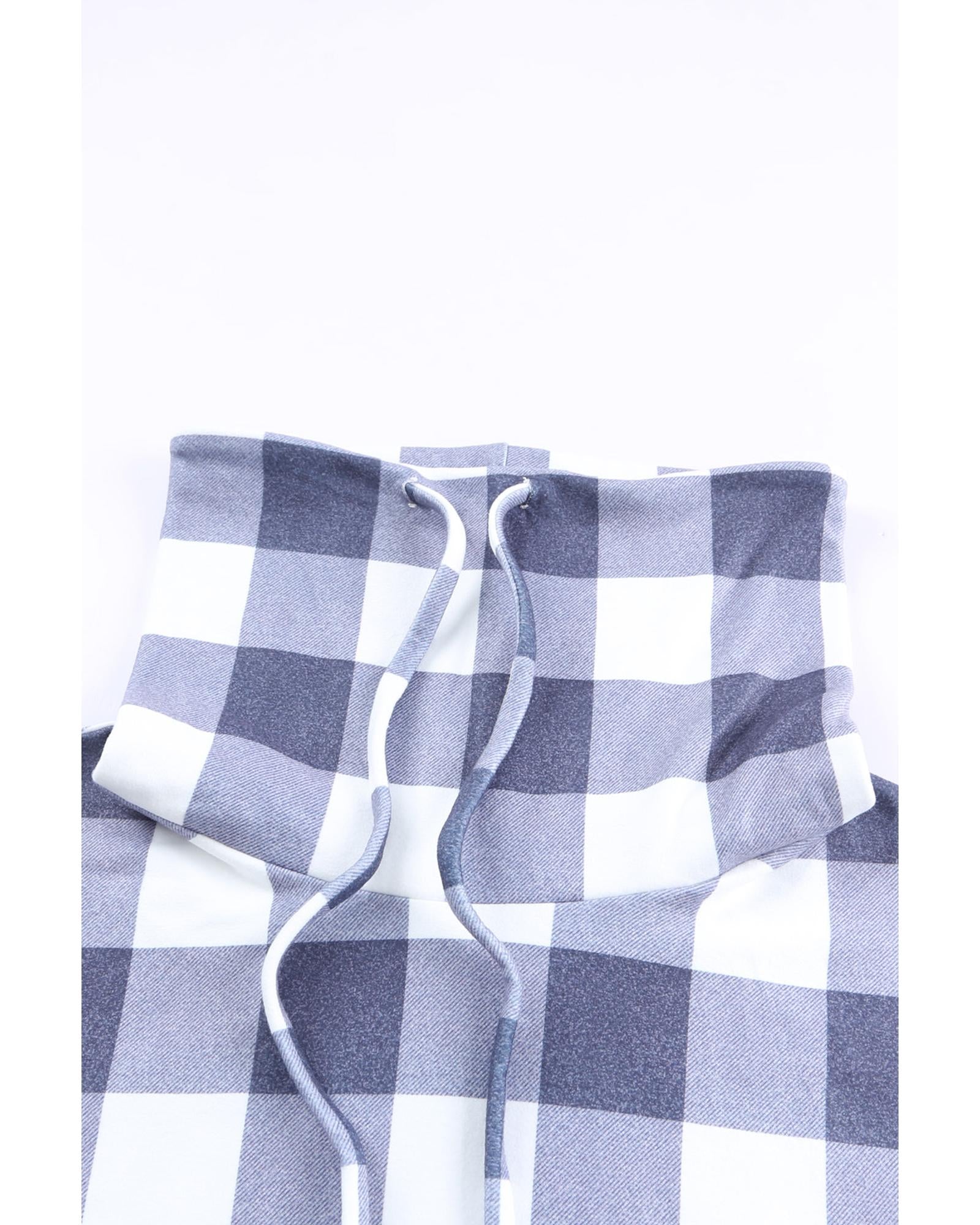 Azura Exchange Patchwork Cowl Neck Sweatshirt - L Secondary image