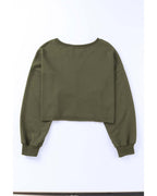 Azura Exchange Cropped Drop Shoulder Sweatshirt - 2XL