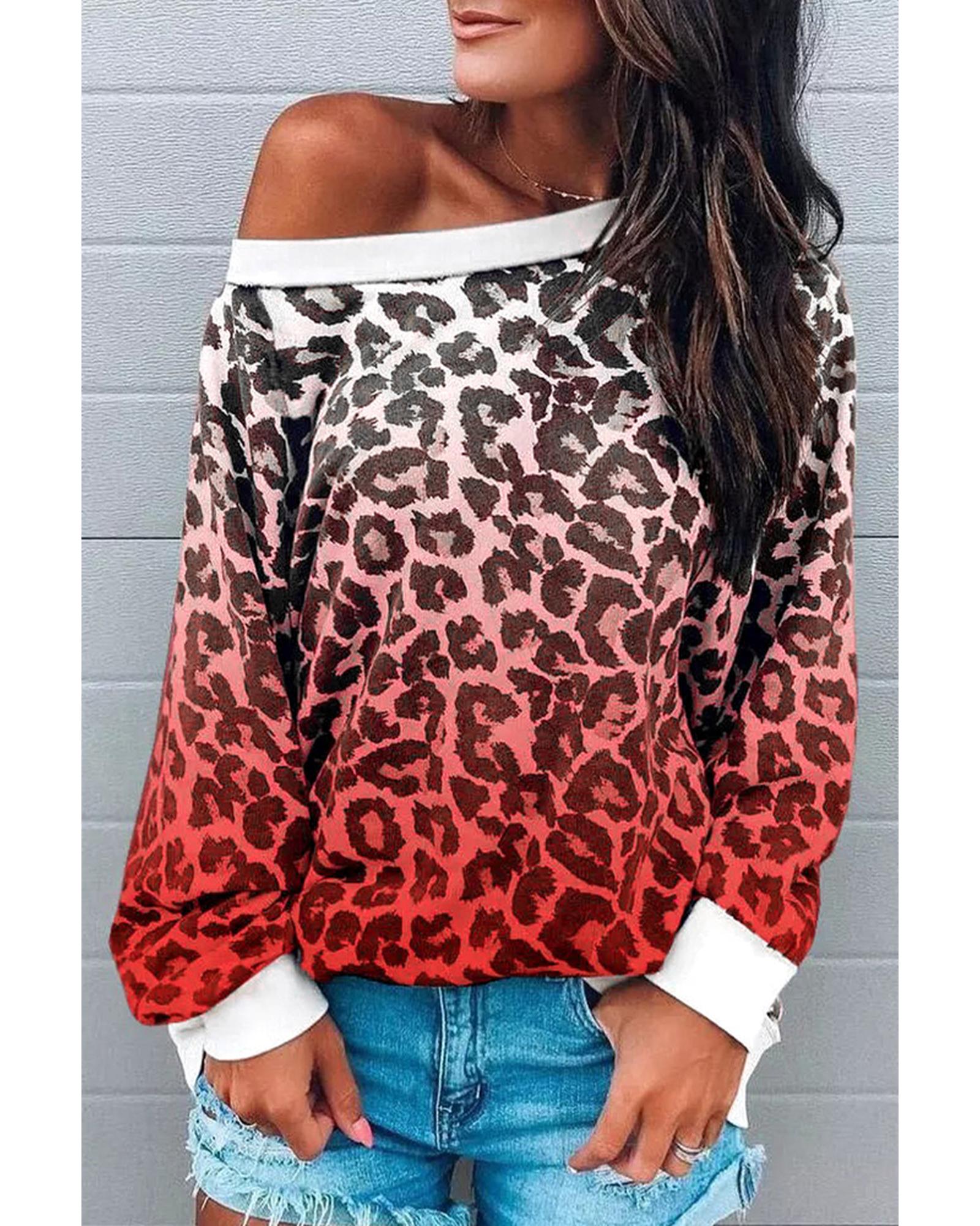 Azura Exchange Long Sleeve Gradient Sweatshirt - M Main image