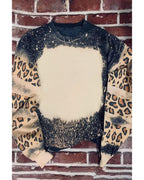Azura Exchange Leopard Tie Dye Sweatshirt - XL