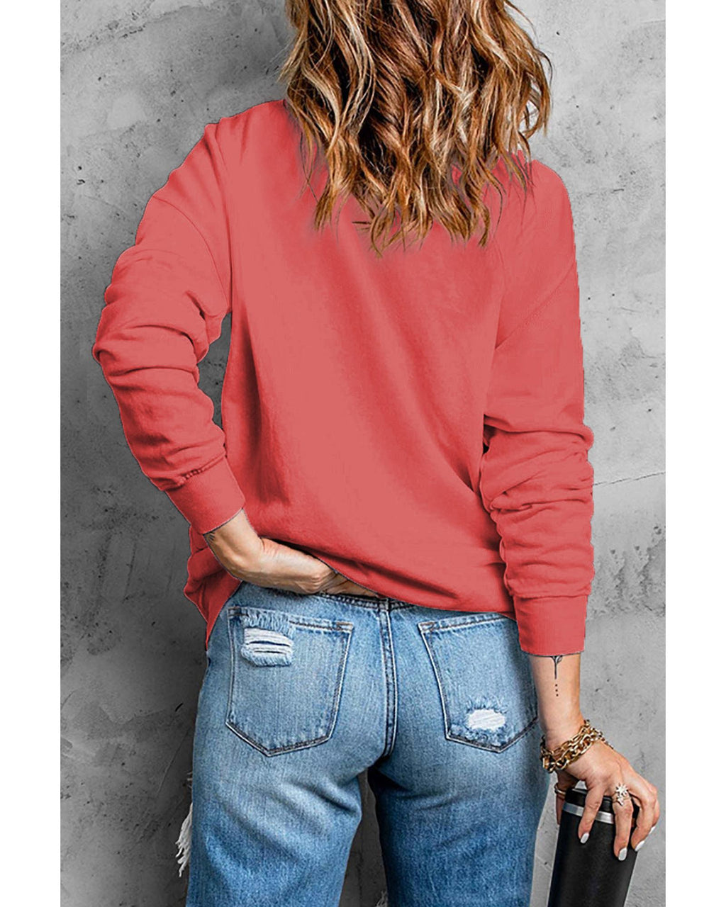 Azura Exchange Leopard Print Pullover Sweatshirt - M