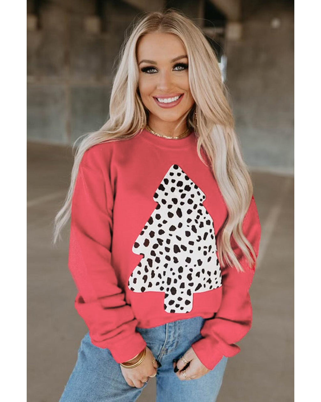 Azura Exchange Leopard Print Pullover Sweatshirt - M