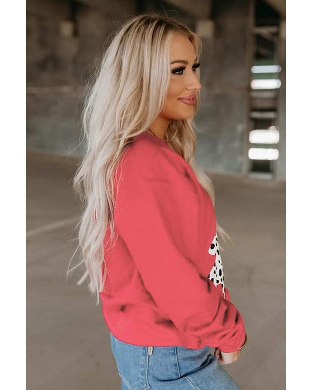 Azura Exchange Leopard Print Pullover Sweatshirt - S