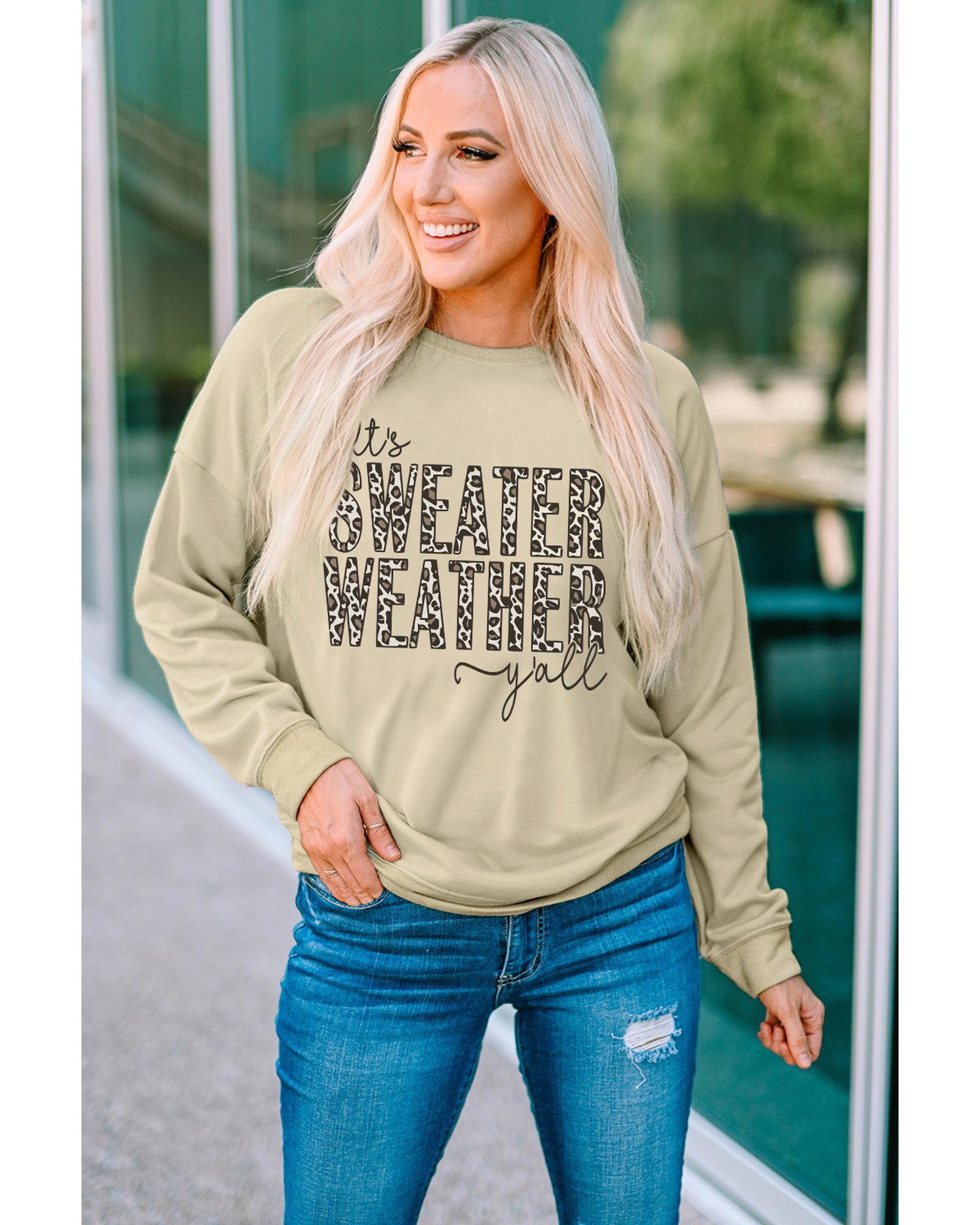 Azura Exchange Leopard Print Pullover Sweatshirt - XL