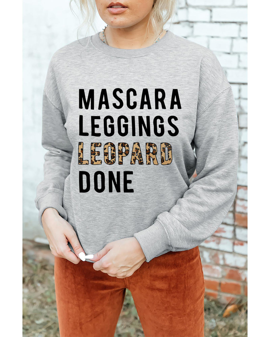 Azura Exchange Graphic Letters Sweatshirt - XL