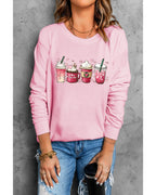 Azura Exchange Graphic Print Sweatshirt - M