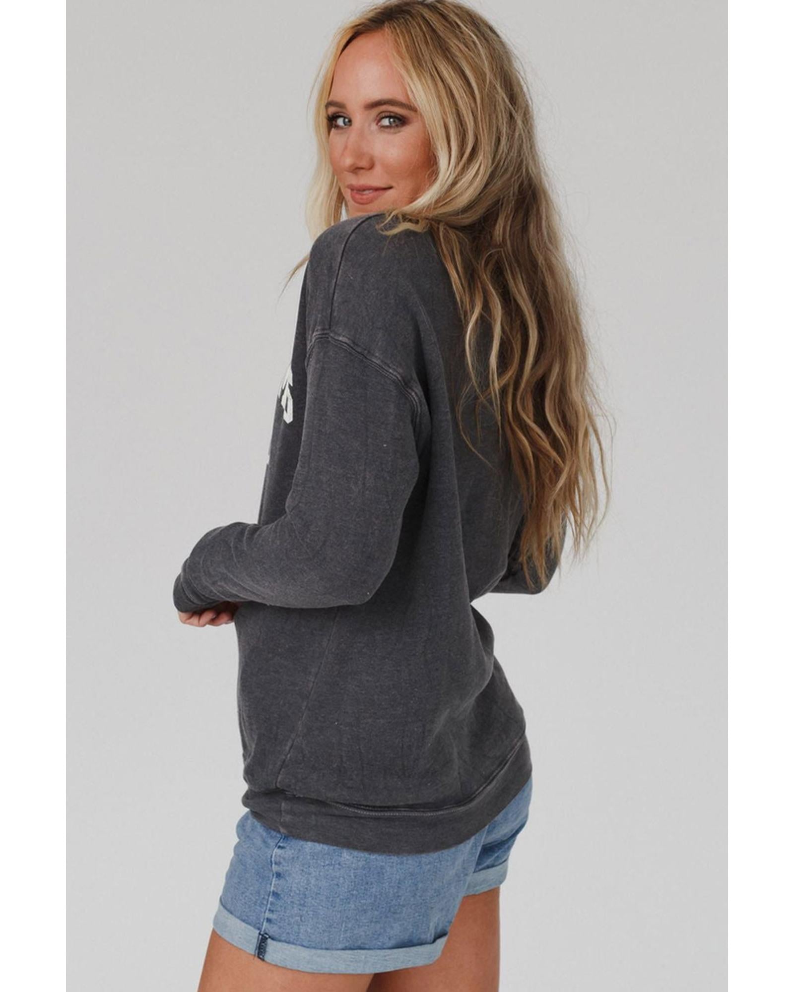 Azura Exchange Drop Shoulder Sweatshirt - M Secondary image