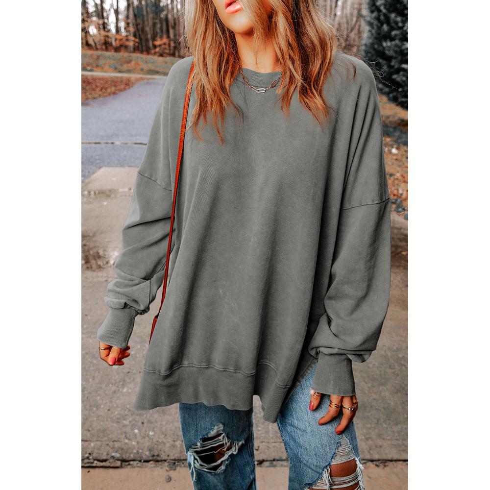 Azura Exchange Oversized Drop Shoulder Sweatshirt - S Main image