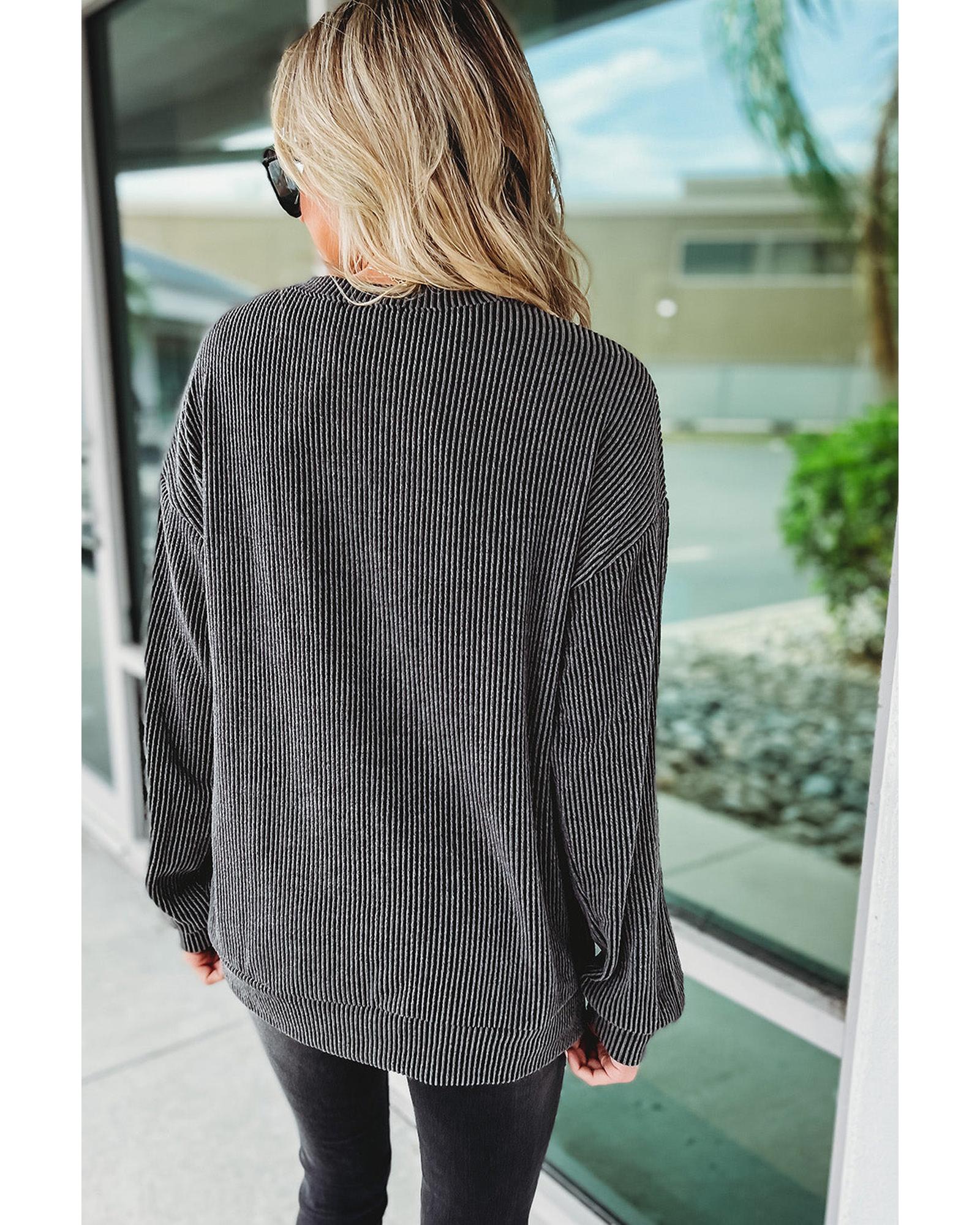 Azura Exchange NASHVILLE MUSIC CITY Corded Graphic Sweatshirt - L Secondary image