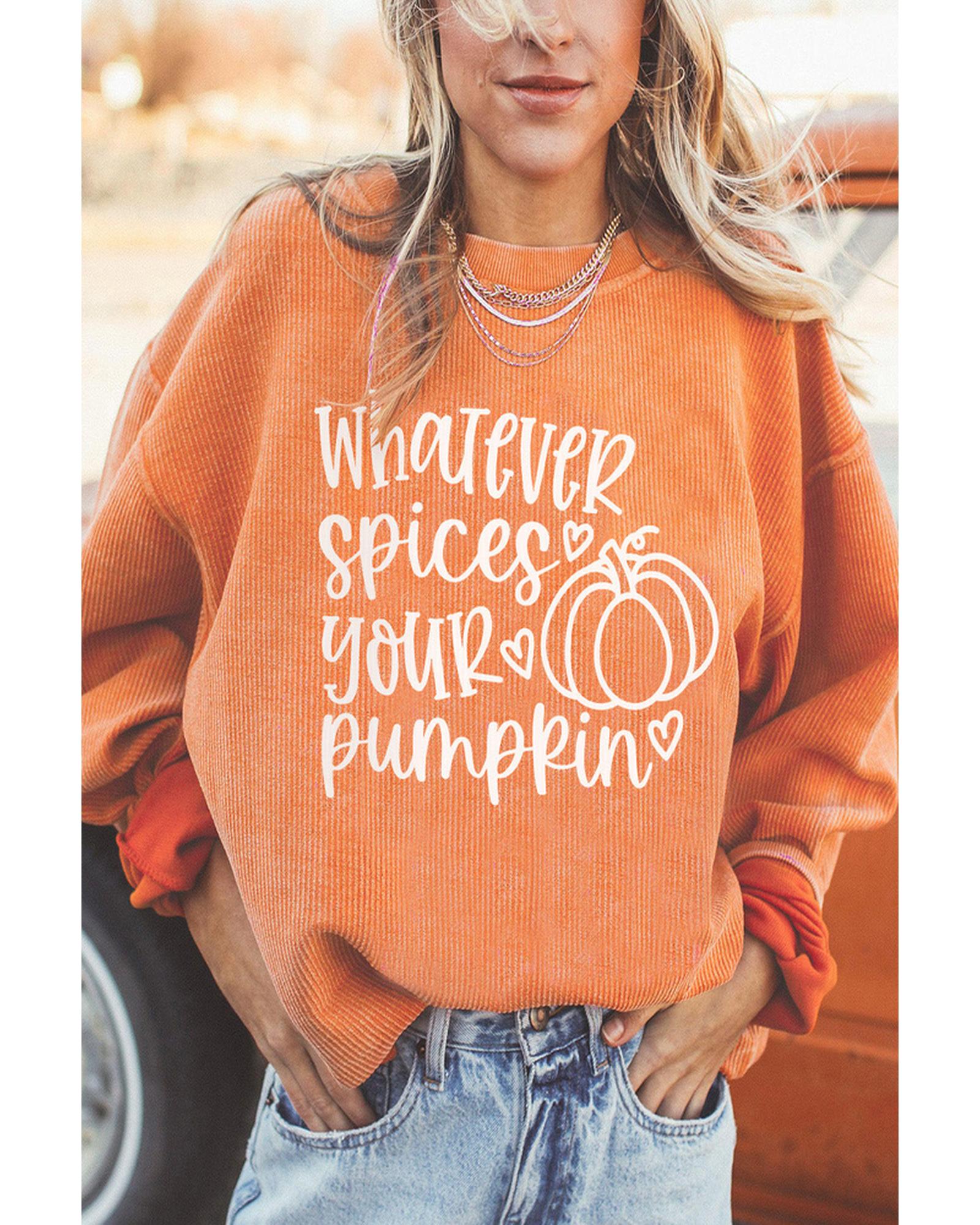 Azura Exchange Oversized Corduroy Sweatshirt - XL Main image
