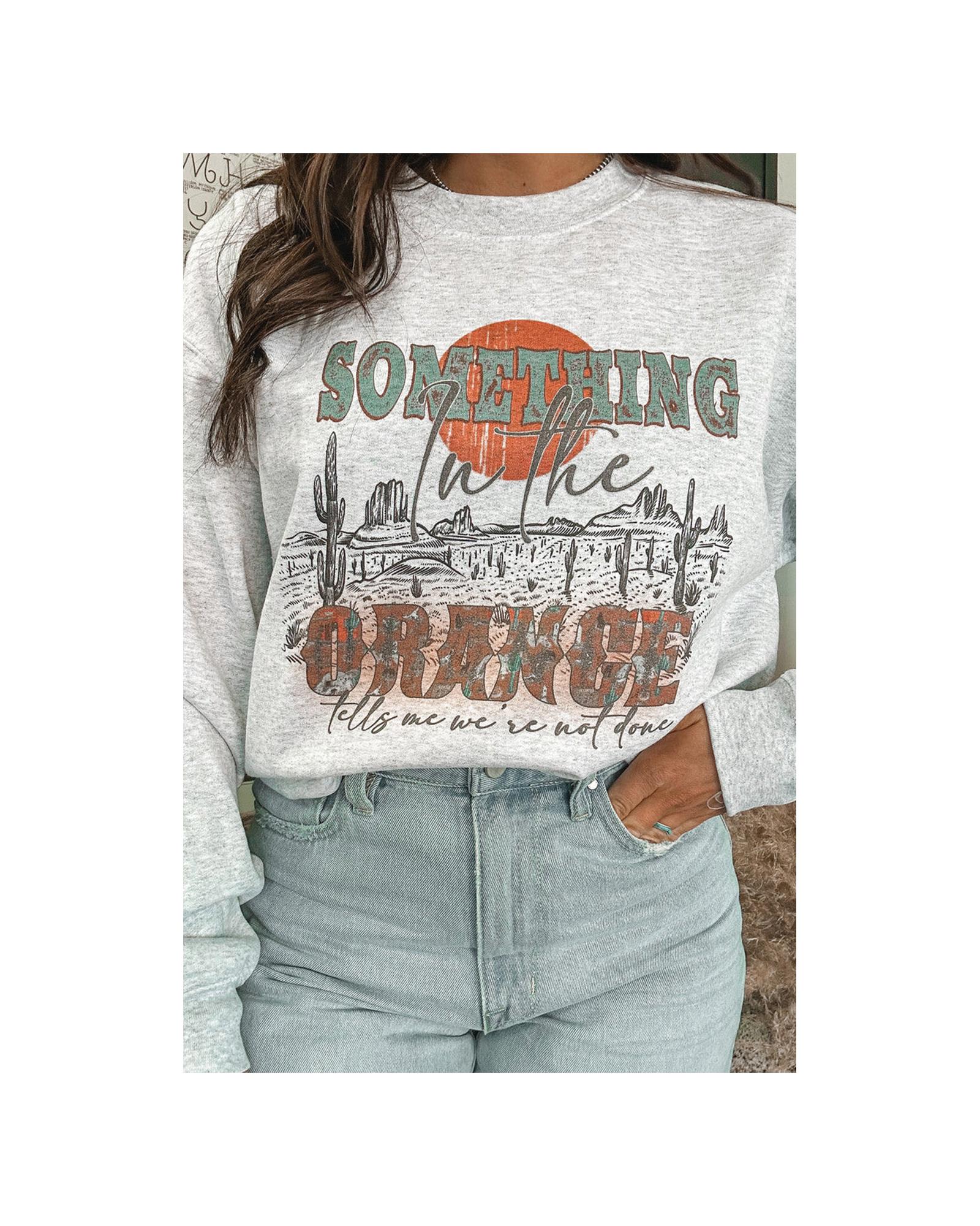 Azura Exchange Graphic Relaxed Sweatshirt - S Main image
