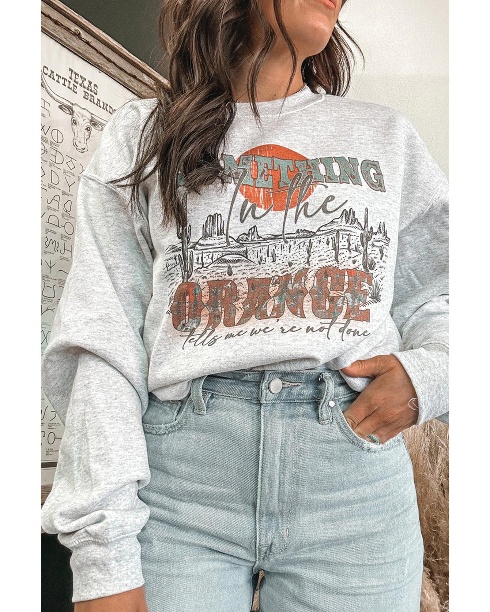 Azura Exchange Graphic Relaxed Sweatshirt - XL Secondary image