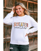 Azura Exchange Sweater Weather Monogram Sweatshirt - S